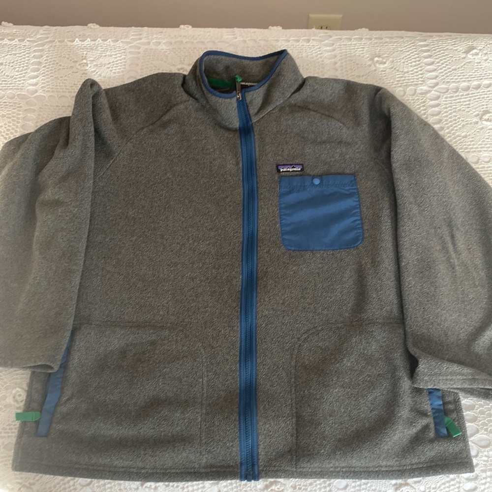 Mens Patagonia Synchilla Fleece Zip Up